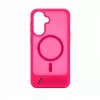 Evelatus Funda MagSafe engomada con soporte para Samsung Galaxy A17 4G / A17 5G, Rosa