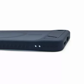 Evelatus Funda MagSafe de goma con soporte para Samsung Galaxy A17 4G / A17 5G, azul marino
