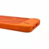 Evelatus Funda MagSafe de goma con soporte para Samsung Galaxy A17 4G / A17 5G, naranja