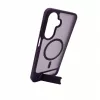 Evelatus Funda MagSafe engomada con soporte para Samsung Galaxy A17 4G / A17 5G Morada