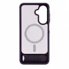 Evelatus Funda MagSafe engomada con soporte para Samsung Galaxy A17 4G / A17 5G Morada