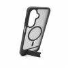 Evelatus Funda MagSafe engomada con soporte para Samsung Galaxy A17 4G / A17 5G Gris ahumado
