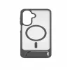 Evelatus Funda MagSafe engomada con soporte para Samsung Galaxy A17 4G / A17 5G Gris ahumado