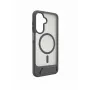 Evelatus Funda MagSafe engomada con soporte para Samsung Galaxy A17 4G / A17 5G Gris ahumado