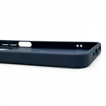Evelatus Funda Shield con MagSafe y soporte para Samsung Galaxy A17 4G / A17 5G, azul marino mate