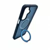 Evelatus Funda Shield con MagSafe y soporte para Samsung Galaxy A17 4G / A17 5G, azul marino mate