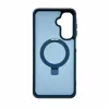 Evelatus Funda Shield con MagSafe y soporte para Samsung Galaxy A17 4G / A17 5G, azul marino mate