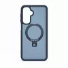 Evelatus Funda Shield con MagSafe y soporte para Samsung Galaxy A17 4G / A17 5G, azul marino mate