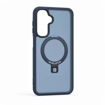 Evelatus Funda Shield con MagSafe y soporte para Samsung Galaxy A17 4G / A17 5G, azul marino mate