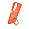 Evelatus Funda protectora con MagSafe y soporte para Samsung Galaxy A17 4G / A17 5G, anillo mate, naranja