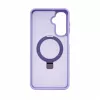 Evelatus Funda Shield con MagSafe y soporte para Samsung Galaxy A17 4G / A17 5G, anillo mate, lila lavanda