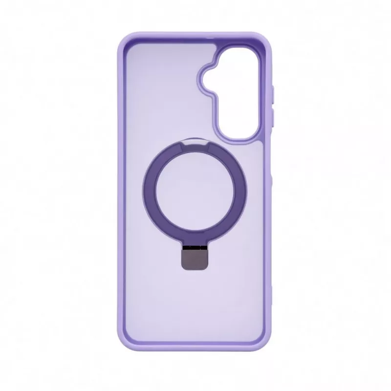 Evelatus Funda Shield con MagSafe y soporte para Samsung Galaxy A17 4G / A17 5G, anillo mate, lila lavanda