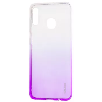 Evelatus Funda TPU degradada para Samsung Galaxy A20e morada