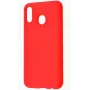 Evelatus Samsung Galaxy A20e Funda Silicona Nano Soft Touch TPU Rojo