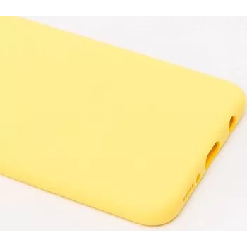 Evelatus Samsung Galaxy A20E Funda de Silicona Nano Soft Touch TPU Amarilla