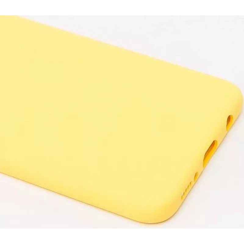Evelatus Samsung Galaxy A20E Funda de Silicona Nano Soft Touch TPU Amarilla