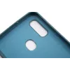 Evelatus funda de silicona Soft Touch con correa para Samsung Galaxy A20e azul