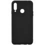 Evelatus Samsung Galaxy A20s Funda Nano Silicona Soft Touch TPU Negro