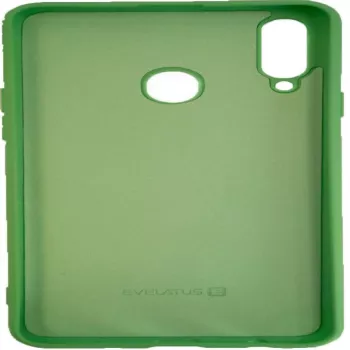 Evelatus Samsung Galaxy A20s Funda de silicona nano Soft Touch TPU verde