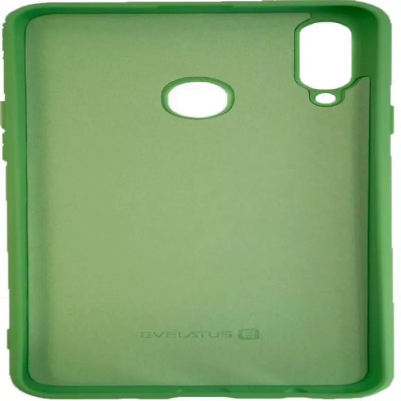 Evelatus Samsung Galaxy A20s Funda de silicona nano Soft Touch TPU verde