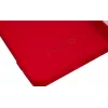 Evelatus Samsung Galaxy A20s Funda de silicona Nano Soft Touch TPU Rojo