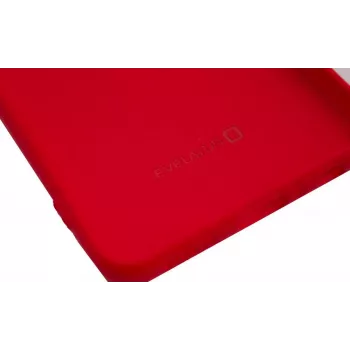 Evelatus Samsung Galaxy A20s Funda de silicona Nano Soft Touch TPU Rojo