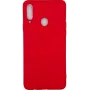 Evelatus Samsung Galaxy A20s Funda de silicona Nano Soft Touch TPU Rojo