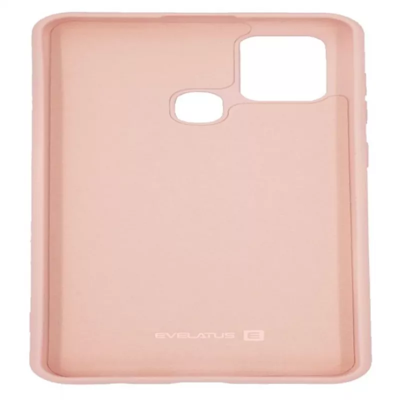 Evelatus Funda de silicona nano para Samsung Galaxy A21s Soft Touch TPU beige