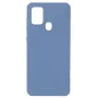 Evelatus funda de silicona nano para Samsung Galaxy A21s Soft Touch TPU azul