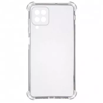 Evelatus Samsung Galaxy A22 4G Funda antichoque militar de silicona TPU transparente