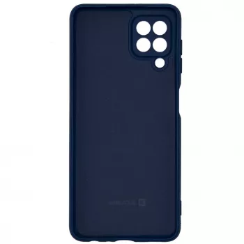 Evelatus Samsung Galaxy A22 4G Funda de Silicona Nano Soft Touch TPU Azul Marino