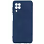 Evelatus Samsung Galaxy A22 4G Funda de Silicona Nano Soft Touch TPU Azul Marino