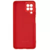 Evelatus Samsung Galaxy A22 4G Funda de silicona Nano Soft Touch TPU roja