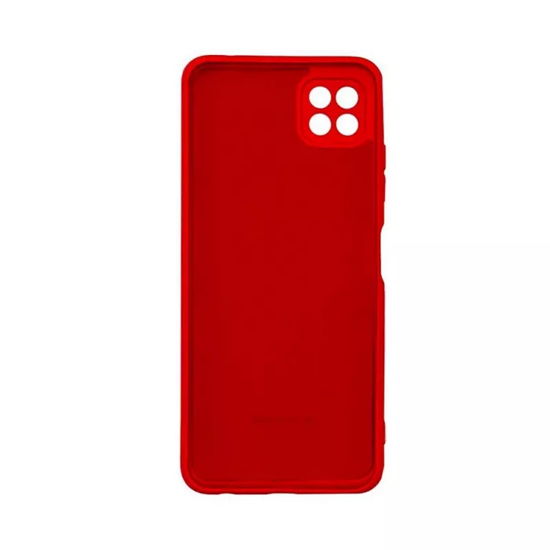 Evelatus Samsung Galaxy A22 5G Funda Nano de Silicona Soft Touch TPU Rojo