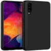 Evelatus Funda de silicona Nano Soft Touch TPU negra para Samsung Galaxy A30s/A50/A50s