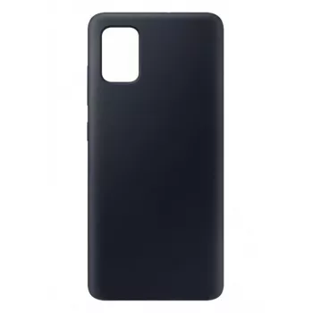 Funda de silicona nano Evelatus para Samsung Galaxy A31 Soft Touch TPU negra