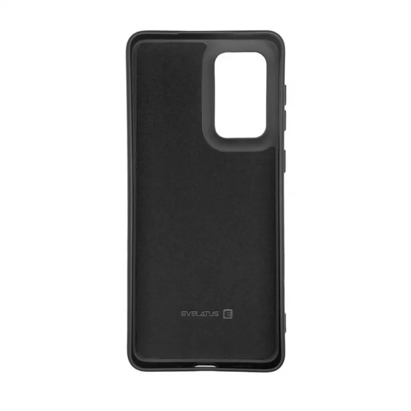 Funda de nano silicona Soft Touch TPU para Samsung Galaxy A33 5G Evelatus negra