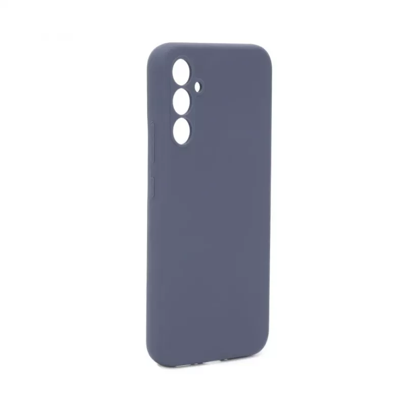 Evelatus Funda de silicona Soft Touch Premium para Samsung Galaxy A34 5G Azul medianoche