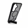 Evelatus Funda MagSafe de goma con soporte para Samsung Galaxy A37 / A36, negra