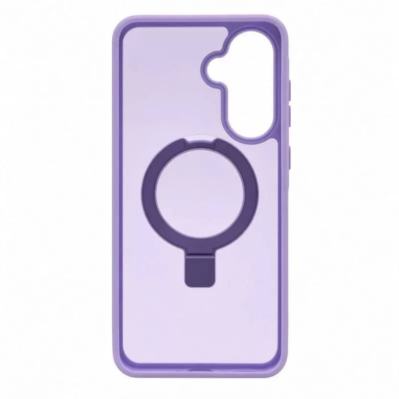 Evelatus Funda Shield con MagSafe y soporte para Samsung Galaxy A37 / A36, anillo mate, lavanda lila