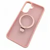 Evelatus Funda Shield para Samsung Galaxy A37 / A36 con MagSafe y soporte, Mate, Rosa claro