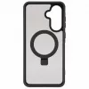 Evelatus Funda Shield con MagSafe y soporte para Samsung Galaxy A37 / A36, gris ahumado mate