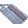 Evelatus Samsung Galaxy A40 Cubit Azul Funda trasera