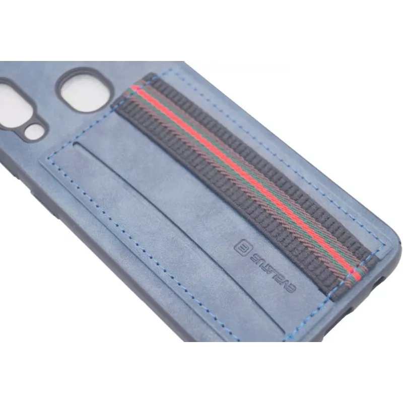 Evelatus Samsung Galaxy A40 Cubit Azul Funda trasera