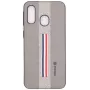 Evelatus Samsung Galaxy A40 funda trasera Dazzel gris