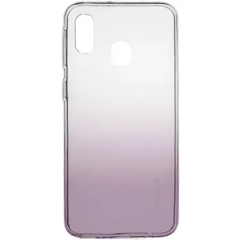 Evelatus Samsung Galaxy A40 funda TPU degradada color café