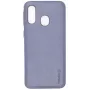 Evelatus Samsung Galaxy A40 Funda de silicona Kuton Azul