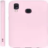 Evelatus Samsung Galaxy A40 funda de silicona Nano Soft Touch TPU beige
