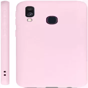 Evelatus Samsung Galaxy A40 funda de silicona Nano Soft Touch TPU beige