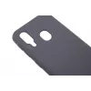 Evelatus Funda de silicona nano Soft Touch TPU para Samsung Galaxy A40, negra